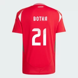 Endre Botka #21 Ungarn Fodboldtrøjer EM 2024 Hjemmebanetrøje Mænd